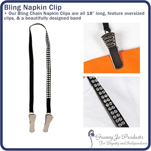 Adjustable Napkin Clip by Granny Jo Products in Kuwait