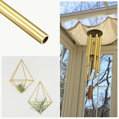أنبوب نحاسي METALLIXITY (9 مم OD × 1 مم جدار T × 300 مم طول) قطعتان، أنابيب مستقيمة - للتأثيث المنزلي، والآلات، والحرف اليدوية اليدوية in Saudi Arabia