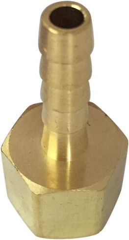 الأعمال المعدنية 1/8 "بارب إلى 1/4" أنثى NPT خرطوم النحاس إلى الأنابيب محول تركيب مقرنة موصل 2 قطعة in Saudi Arabia