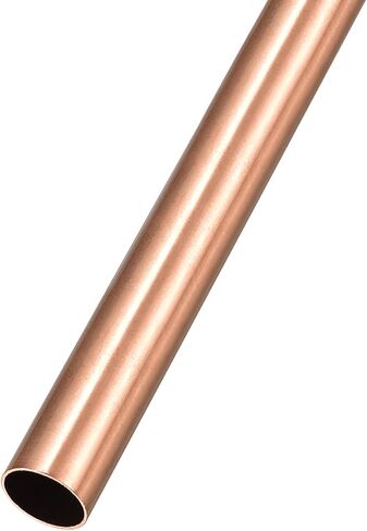 أنبوب نحاسي METALLIXITY (11 مم OD × 0.5 مم جدار T × 100 مم طول)، أنابيب مستقيمة - للتأثيث المنزلي، والآلات، والحرف اليدوية اليدوية in Saudi Arabia
