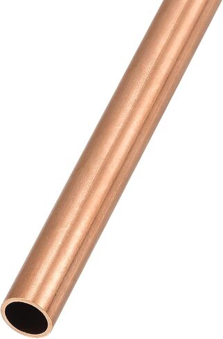 أنبوب نحاسي METALLIXITY (10 مم OD × 1 مم جدار T × 300 مم طول)، أنابيب مستقيمة - للتأثيث المنزلي، والآلات، والحرف اليدوية اليدوية in Kuwait