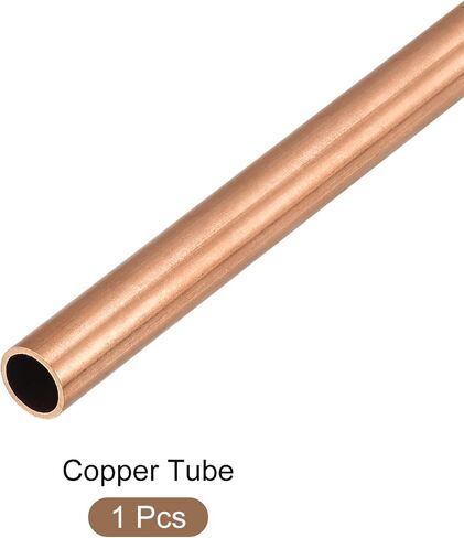 أنبوب نحاسي METALLIXITY (10 مم OD × 1 مم جدار T × 300 مم طول)، أنابيب مستقيمة - للتأثيث المنزلي، والآلات، والحرف اليدوية اليدوية in Kuwait