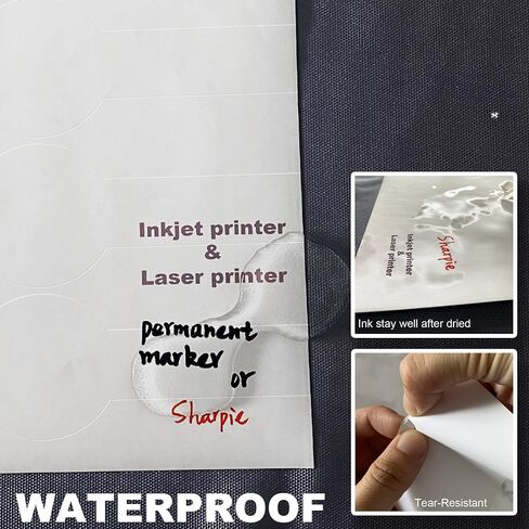 Mr-Label 8.5″ x 2.375″ White Cigar Band Soap Labels – Self-Adhesive Waterproof Blank Labels for Inkjet & Laser Printer – for Handmade Lotion Bars | Bath Bombs(10 Sheets|40 Labels) in Saudi Arabia