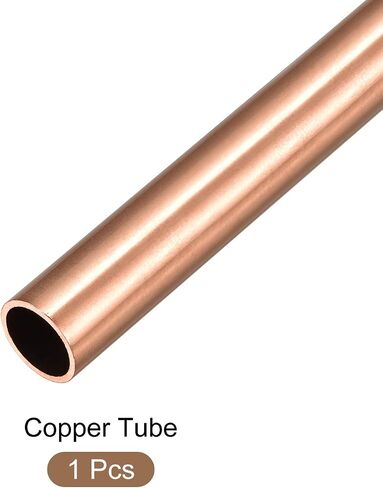 METALLIXITY Copper Tube (13mm OD x 1mm Wall T x 100mm L), Straight Tubing - for Home Furnishing, Machinery, DIY Handicraft in Saudi Arabia