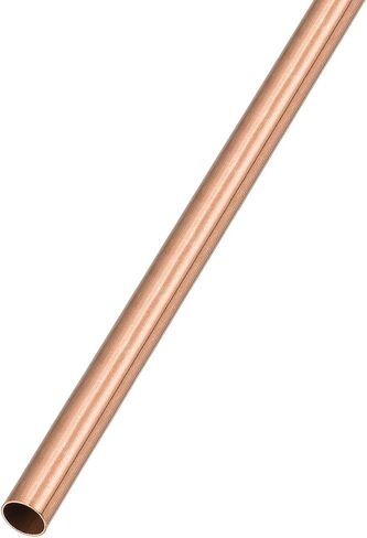 METALLIXITY Copper Tube (5mm OD x 0.2mm Wall T x 300mm L), Straight Tubing - for Home Furnishing, Machinery, DIY Handicraft in Saudi Arabia