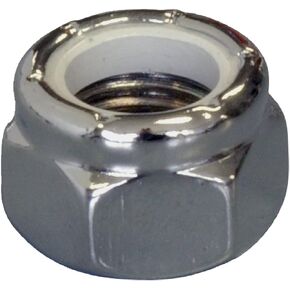 صامولة قفل إدراج نايلون كروم 943086 من The Hillman Group، 5/16-24 بوصة، 3 عبوات in Kuwait