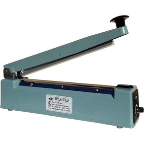 American International Electric AIE-300 Impulse Hand Sealer, 12 Inches Max. Seal Length, 6 Mil Max. Material Thickness, 2 mm Seal Width, Exceptional Air and Watertight Seals on Most Plastic Materials in Kuwait