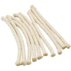 10PK Replacement Wicks - 100% Cotton, Round - for Alcohol Lamp/Tiki Torches - Eisco Labs in Saudi Arabia