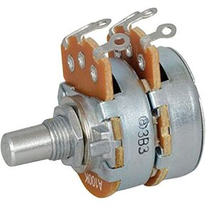 Taiwan Alpha Electronics RV24BF-10-15R1-A100K Dual Audio Potentiometer, 20% Tolerance, 100K Ohm, 250V, 1/2W, Pack of 2 in Kuwait