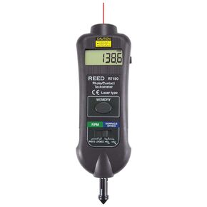 REED Instruments R7150 Professional Combination Contact / Non-Contact Laser Photo Tachometer in Kuwait
