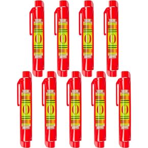 أداة مستوى الخط، Firecore 5PCS مستوى خط السلسلة، 3 بوصة مستويات فقاعة صغيرة أداة تسوية الجيب لتسوية خط ميسون لتعليق سياج سرير الحديقة in Kuwait