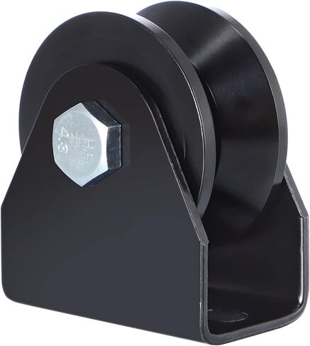 Skelang 4-Pack V Groove Caster 2.5 Inches, Sliding Gate Wheel, Rigid Caster for Rolling Gate and Fence, Sawmill, 772 Lbs Each Load Capacity in Saudi Arabia