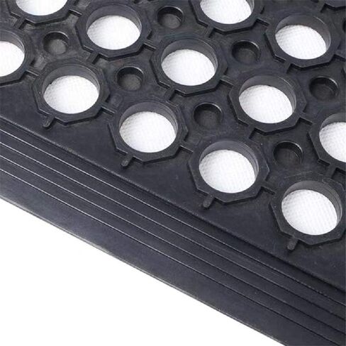 سجادة مطاطية تجارية مضادة للتعب لتصريف المياه مقاس 82.6 انش × 35.4 انش شديدة التحمل وغير قابلة للانزلاق للمنزل او العمل للاستخدام الداخلي والخارجي in Kuwait