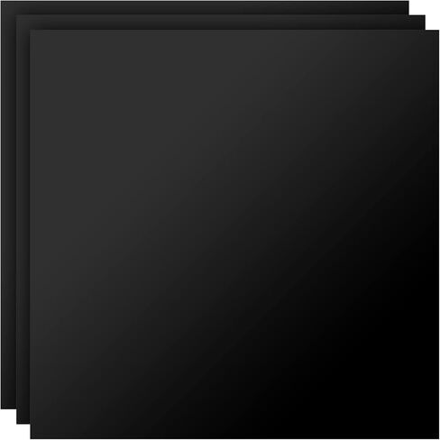 FUNSUEI 3 Pieces 12 x 12 Inch ABS Plastic Sheets, 1/8 Inch Moldable Plastic Sheets with High Tensile for Crafts, DIY, Signs, Decor, Photography Backdrop in Kuwait