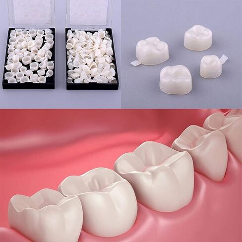 100pcs Temporary Crown Veneers Material Anterior Front Back Molar Teeth by Superdental in Kuwait