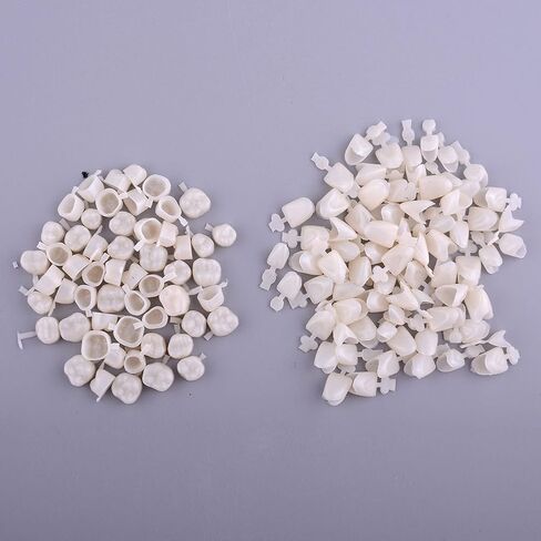 100pcs Temporary Crown Veneers Material Anterior Front Back Molar Teeth by Superdental in Kuwait