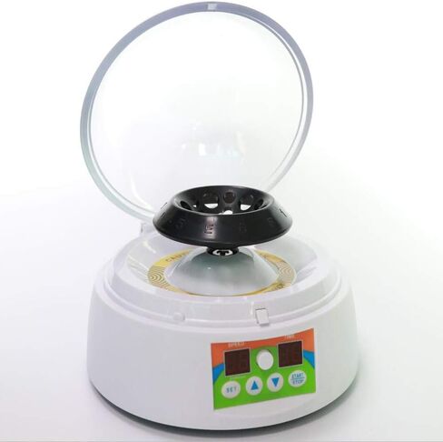 Mini Centrifuge, SHengwin 1000-12000rpm Benchtop Microcentrifuge with 16-Place Rotor for 0.2ml PCR Tubes and 18-Place Rotor for 2/1.5/0.5/0.2ml Centrifugal Tubes in Kuwait