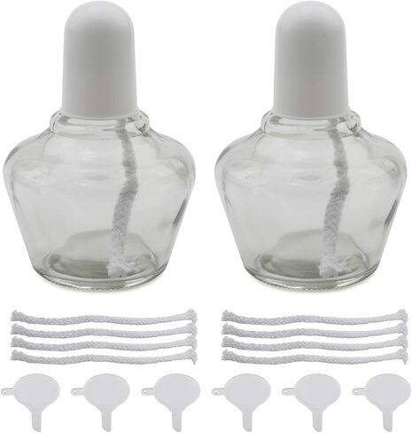 عبوة من قطعتين من زجاج موقد الكحول 150 مل من jiuwu مع 10 فصائل و6 قطع بديلة in Kuwait