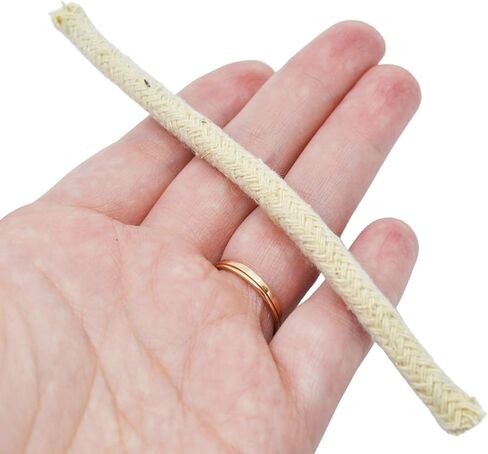 10PK Replacement Wicks - 100% Cotton, Round - for Alcohol Lamp/Tiki Torches - Eisco Labs in Saudi Arabia