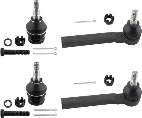 طقم تعليق أمامي 4 قطع من YMAGP، مفاصل كروية سفلية، أطراف قضيب ربط خارجي، لسوبارو أوتباك فورستر إمبريزا كروستريك ليجاسي XV كروستريك باجا WRX WRX STI، لساب 9-2X، K9513 ES3712 in Kuwait