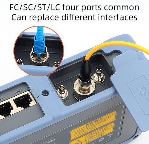 OTDR Cable Tester Fiber Optic reflectometer 9-in-1 Tester OLS VFL OLS OPM Event Diagram RJ45 Ethernet Cable Sequence Distance Tracker 900D-SC/FC UPC in Saudi Arabia