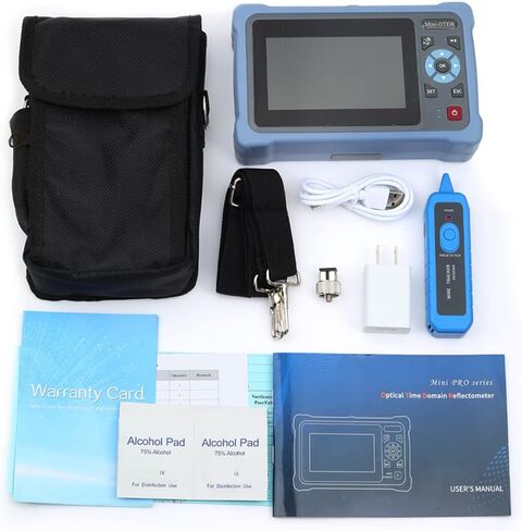 OTDR Cable Tester Fiber Optic reflectometer 9-in-1 Tester OLS VFL OLS OPM Event Diagram RJ45 Ethernet Cable Sequence Distance Tracker 900D-SC/FC UPC in Saudi Arabia
