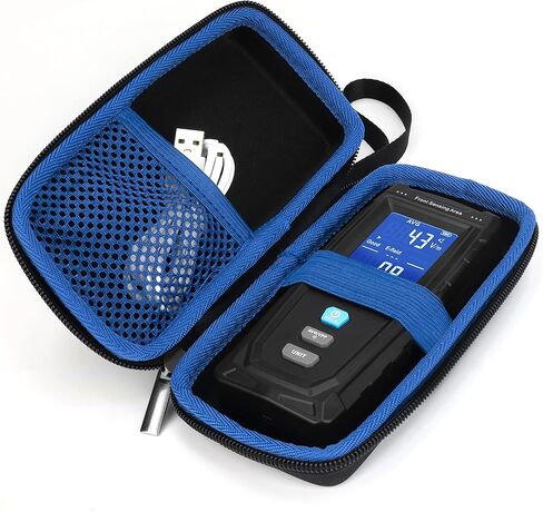 شنطة سفر صلبة مع جيب شبكي لجهاز الكشف عن الاشعاع RT-100/ER02، مقاومة للماء والغبار والخدش (الحافظة فقط، بدون كاشف اي ام اف) in Kuwait