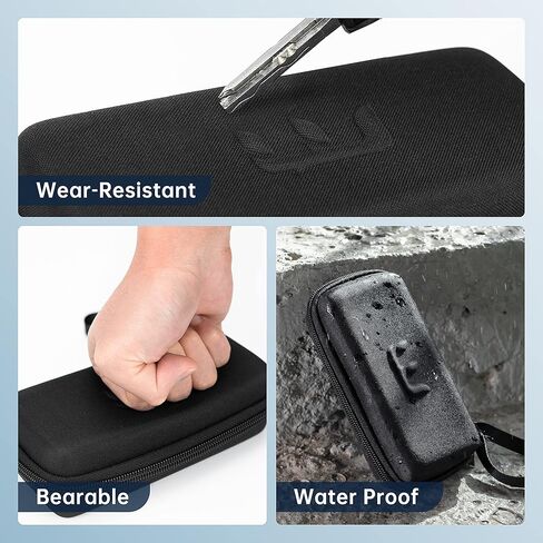 شنطة سفر صلبة مع جيب شبكي لجهاز الكشف عن الاشعاع RT-100/ER02، مقاومة للماء والغبار والخدش (الحافظة فقط، بدون كاشف اي ام اف) in Kuwait