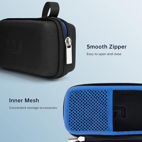 شنطة سفر صلبة مع جيب شبكي لجهاز الكشف عن الاشعاع RT-100/ER02، مقاومة للماء والغبار والخدش (الحافظة فقط، بدون كاشف اي ام اف) in Kuwait