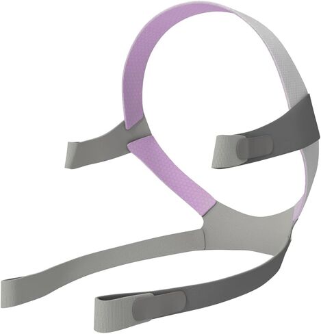 غطاء رأس ResMed AirFit F10 - غطاء رأس بديل - مصنوع من النايلون والليكرا وإسفنج البولي يوريثان - صغير، أزرق in Kuwait