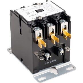 موصل فائق التحمل 3 أقطاب 40 أمبير 120 فولت تيار متردد، موصل ذو غرض محدد من BlueStars - متوافق مع المرحلات، مكيف الهواء، المضخة الحرارية، أنظمة التبريد in Kuwait