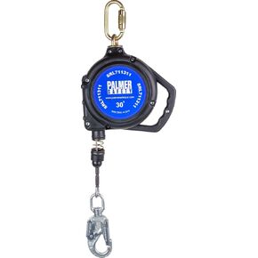 SRD 30 FT. Self Retracting Lifeline I ANSI Z359.14-2021 Class 1 I SRL Device Swivel Top Galvanized Cable w/Small Steel Snap Hook I Fall Arrest Safety Yoyo | SRL Device, Swivel Top Galvanized Steel Wire Rope & Steel Snap Hook, Fall Arrest Safety Yoyo, Fall in Saudi Arabia