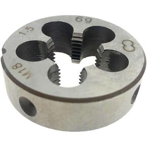 M18x1.5 يموت اليد اليمنى خيوط أداة M18 x 1.5 متري الموضوع جولة يموت RH HSS ، M18x1.5 جولة يموت M18 x 1.5 جولة خيوط يموت in Saudi Arabia