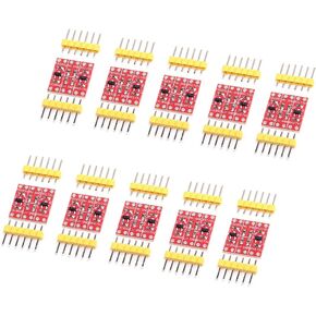 Cylewet Cylewet 10 قطع محول مستوى لوجيك قناة 3. 3 فولت إلى 5 فولت وحدة TTL لـ Arduino (حزمة من 10) CYT1070 in Saudi Arabia
