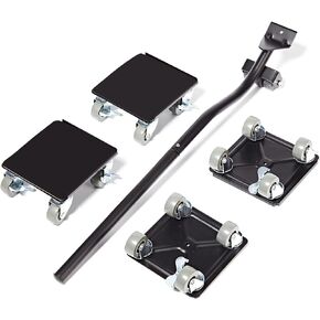 Goyappin Furniture Dolly 4 Wheels Heavy Duty and Furniture Lifter,Furniture Move Tool,2200LBs Load, Appliances Roller for Heavy Objects,Washing Machine,Refrigerator in Kuwait