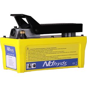 مضخة هيدروليكية للهواء NDhydr 10,000 رطل لكل بوصة مربعة مضخة قدم هيدروليكية للهواء 1/2 جالون مضخة هيدروليكية تعمل بخزان الهواء للكباش والمكابس وآلات إطار الجسم التلقائي والرفع الهيدروليكي. in Kuwait