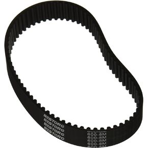 BESTORQ 600-8M-30 8M Timing Belt, Rubber, 600 mm Outside Circumference, 30 mm Width, 8 mm Pitch, 75 Teeth