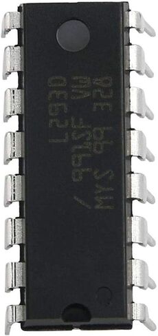 DAOKI 10PCS L293D DIP16 Stepper Motor Drivers Controller Four Channel Motor Driver IC 36V 600mA + Round Hole IC Socket 16PIN in Saudi Arabia