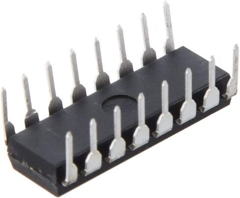 DAOKI 10PCS L293D DIP16 Stepper Motor Drivers Controller Four Channel Motor Driver IC 36V 600mA + Round Hole IC Socket 16PIN in Saudi Arabia