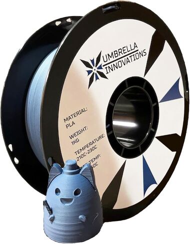 خيوط Umbrella Innovations PLA، 1.75 مم +/- 0.03، 1 كجم، خيوط طباعة ثلاثية الأبعاد أحمر مطفي (نحاسي) in Saudi Arabia
