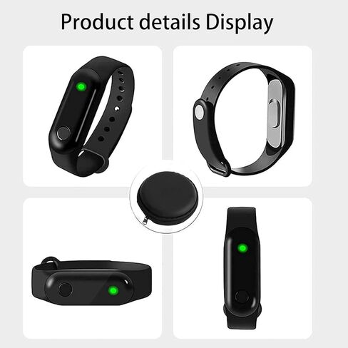 Viowey Anti Static Wristband, Wireless Antistatic Wrist Strap, Adjustable Winter Electrostatic Removal Bracelet Elimination Discharge for Men and Woman in Kuwait