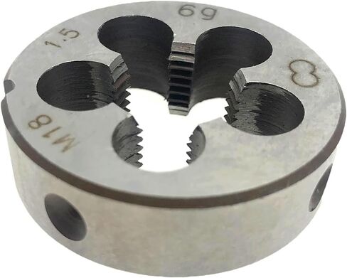 M18x1.5 Die Right Hand Threading Tool M18 x 1.5 Metric Thread Round Die RH HSS, M18x1.5 Round Die M18 x 1.5 Round Threading Die in Saudi Arabia