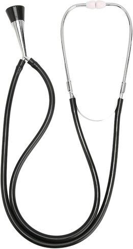 Professional Metal Fetal Stethoscope for Clinical Home, Black Tube Fetal Stethoscope for Baby's Heartbeat Detection, Durable Monitoring Fetal Stethoscope for Pregnant Nurses Doctors Med Students in Saudi Arabia