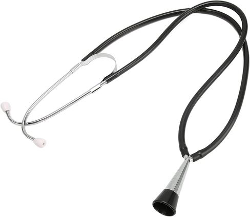 Professional Metal Fetal Stethoscope for Clinical Home, Black Tube Fetal Stethoscope for Baby's Heartbeat Detection, Durable Monitoring Fetal Stethoscope for Pregnant Nurses Doctors Med Students in Saudi Arabia