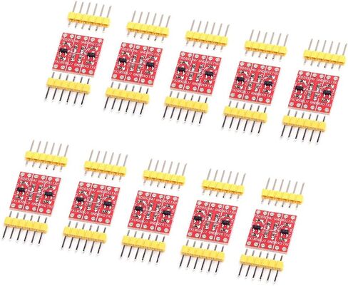 Cylewet 10Pcs 2 Channel Logic Level Converter 3.3V to 5V TTL Module for Arduino (Pack of 10) CYT1070 in Saudi Arabia