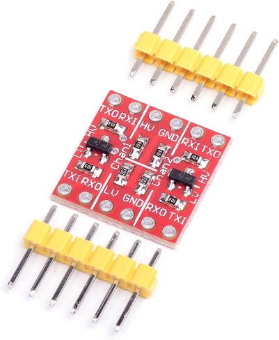 Cylewet 10Pcs 2 Channel Logic Level Converter 3.3V to 5V TTL Module for Arduino (Pack of 10) CYT1070 in Saudi Arabia