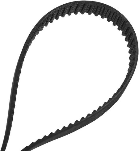 Richer-R Timing Belt for 3D Printer, 6mm Width GT2 Rubber Closed Loop Synchronous Timing Belt Black Belt with Fiberglass Reinforced, Great Transmission Capability for 3D Printer (300mm) in Saudi Arabia