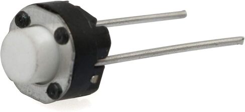 SQXBK Tactile Push Button Switch 10PCS 2 Pin 6x6x5mm DIP Round Micro Switch Tact Switch in Saudi Arabia