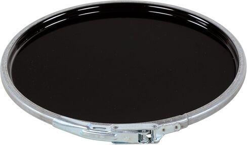 Vestil PAIL-STL-RI Steel Open Head Pail with Handle, 5 gallon Capacity, Black, Pack of 1 in Kuwait