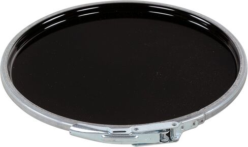 Vestil PAIL-STL-RI Steel Open Head Pail with Handle, 5 gallon Capacity, Black, Pack of 1 in Kuwait